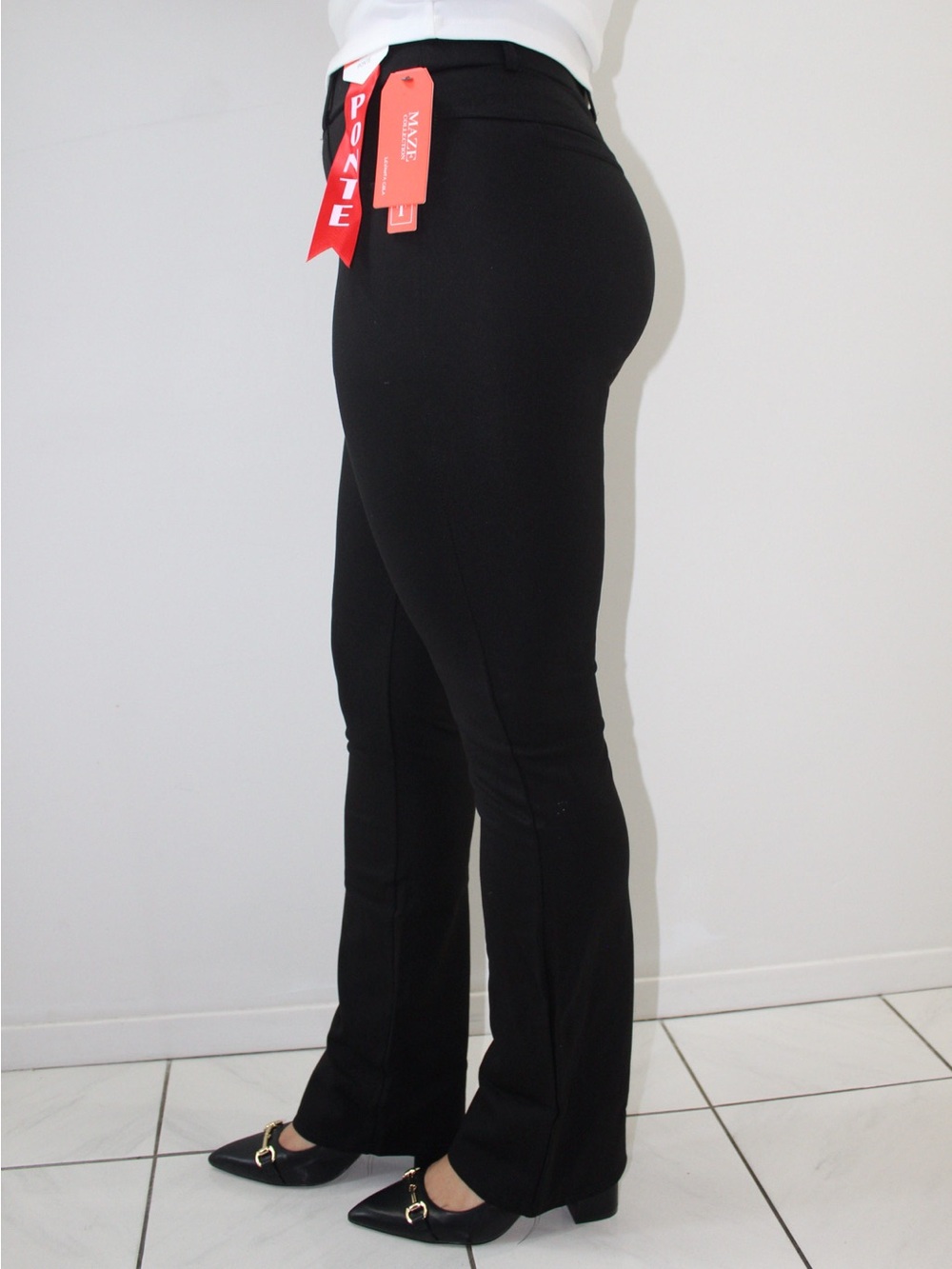 Maze Collection Bootcut Ponte Leggings NWT